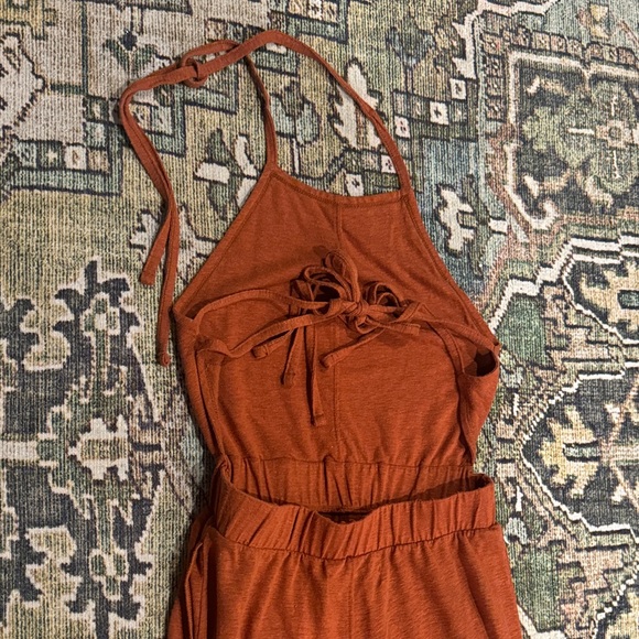 Free People Beach Cotton Backless Dress - Picture 5 of 8